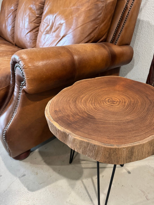 Teak Wood Side Table - Solange & Frances