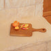 Teak Wood Square Board w/ Handle - Solange & Frances