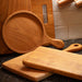 Teak Wood Square Board w/ Handle - Solange & Frances