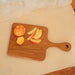 Teak Wood Square Board w/ Handle - Solange & Frances