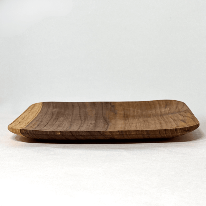 Teak Wood Square Plate - Solange & Frances