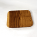 Teak Wood Square Plate - Solange & Frances