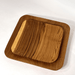 Teak Wood Square Plate - Solange & Frances