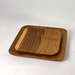 Teak Wood Square Plate - Solange & Frances