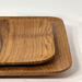 Teak Wood Square Plate - Solange & Frances