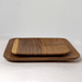 Teak Wood Square Plate - Solange & Frances
