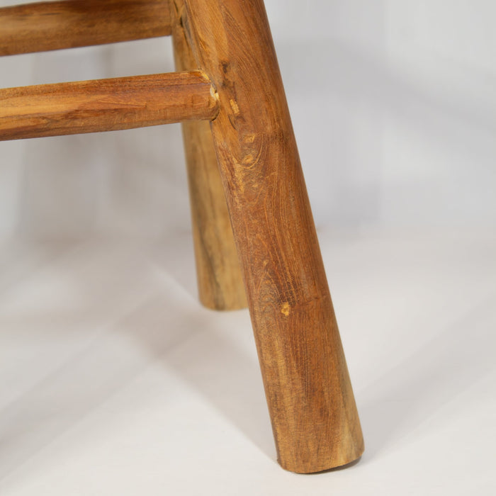Teak Wood Stool - Solange & Frances