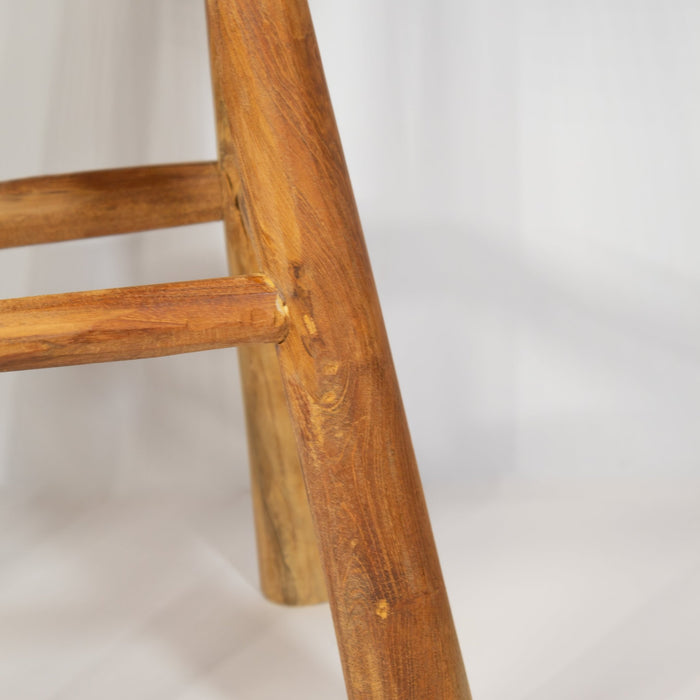 Teak Wood Stool - Solange & Frances