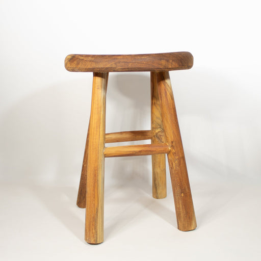 Teak Wood Stool - Solange & Frances