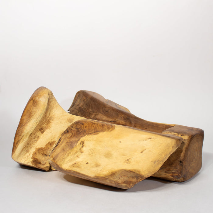 Teak Wood Wine Bottle Holder - Solange & Frances