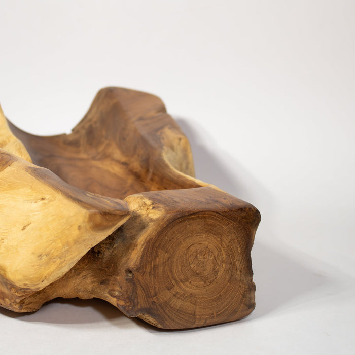 Teak Wood Wine Bottle Holder - Solange & Frances