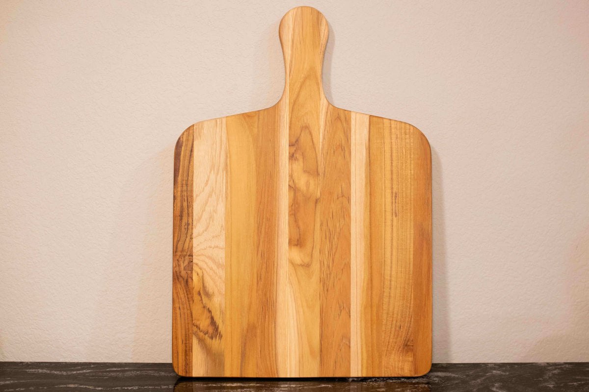 Teak Haus Marine Paddle Cutting & Serving Board — Solange & Frances