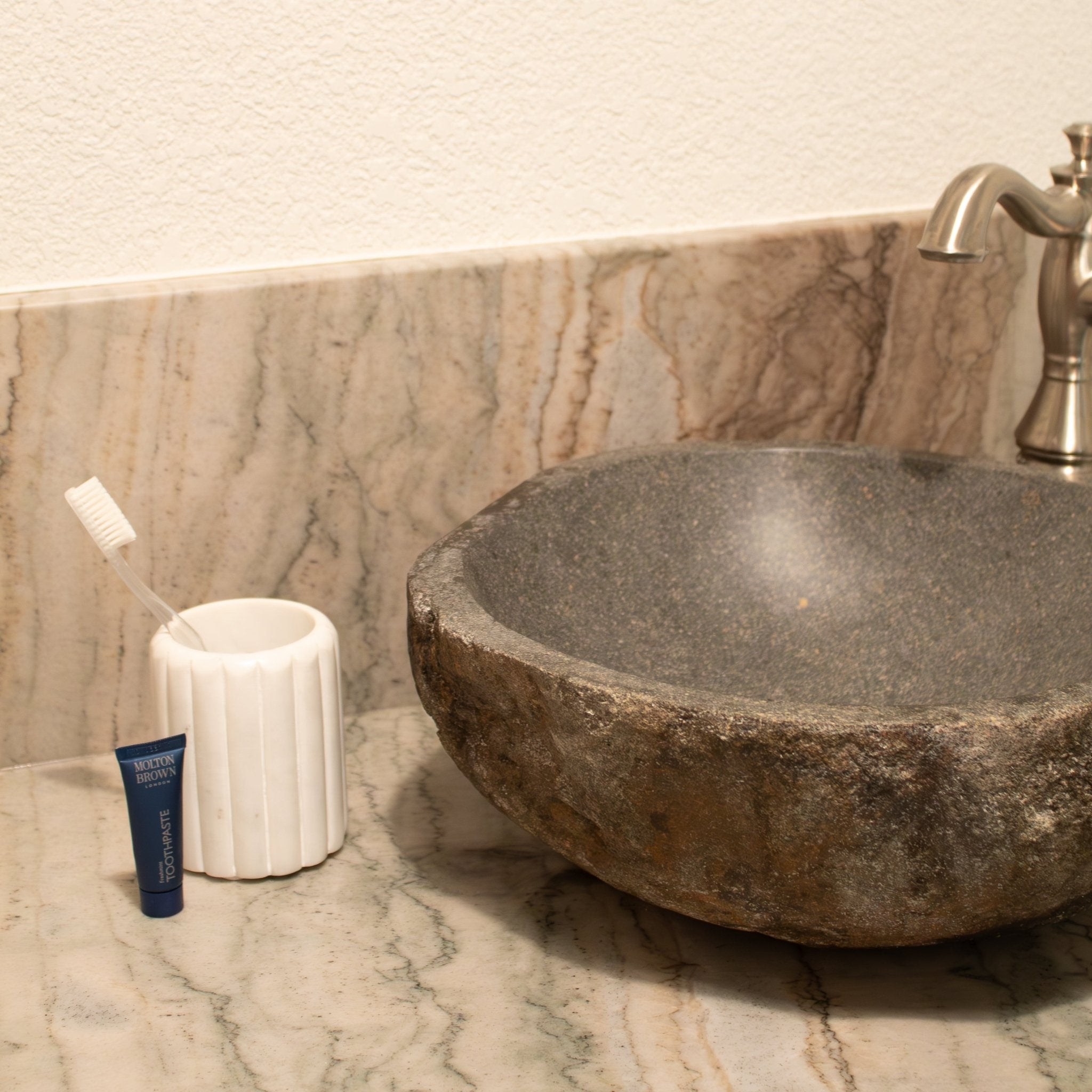 White Marble Holder - Solange & Frances