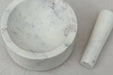 White Marble Mortar & Pestle - Large - Solange & Frances