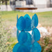 Wind Chimes for Outside - Capiz Shell - Water Drop Blue - Solange & Frances