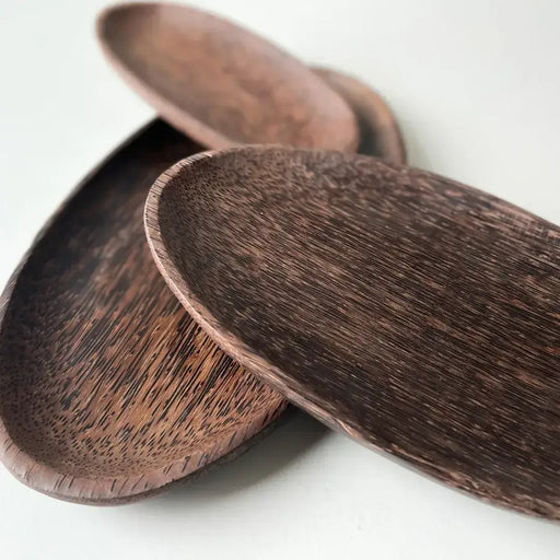 Wood Oval Tray Trio - Solange & Frances