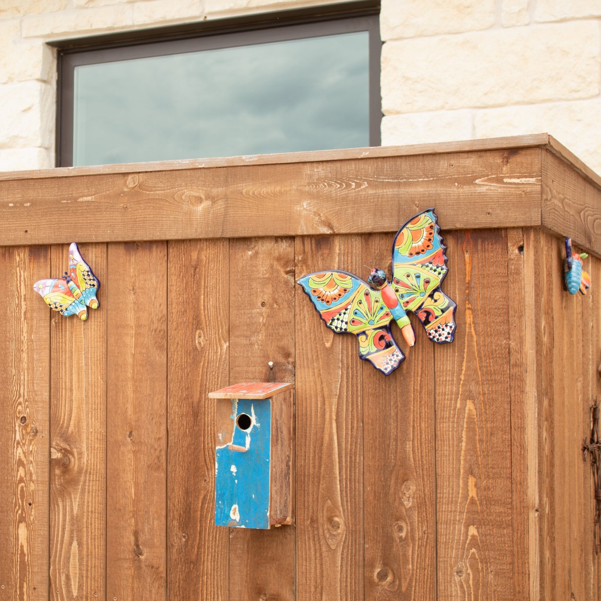 Wooden Bird House - Solange & Frances