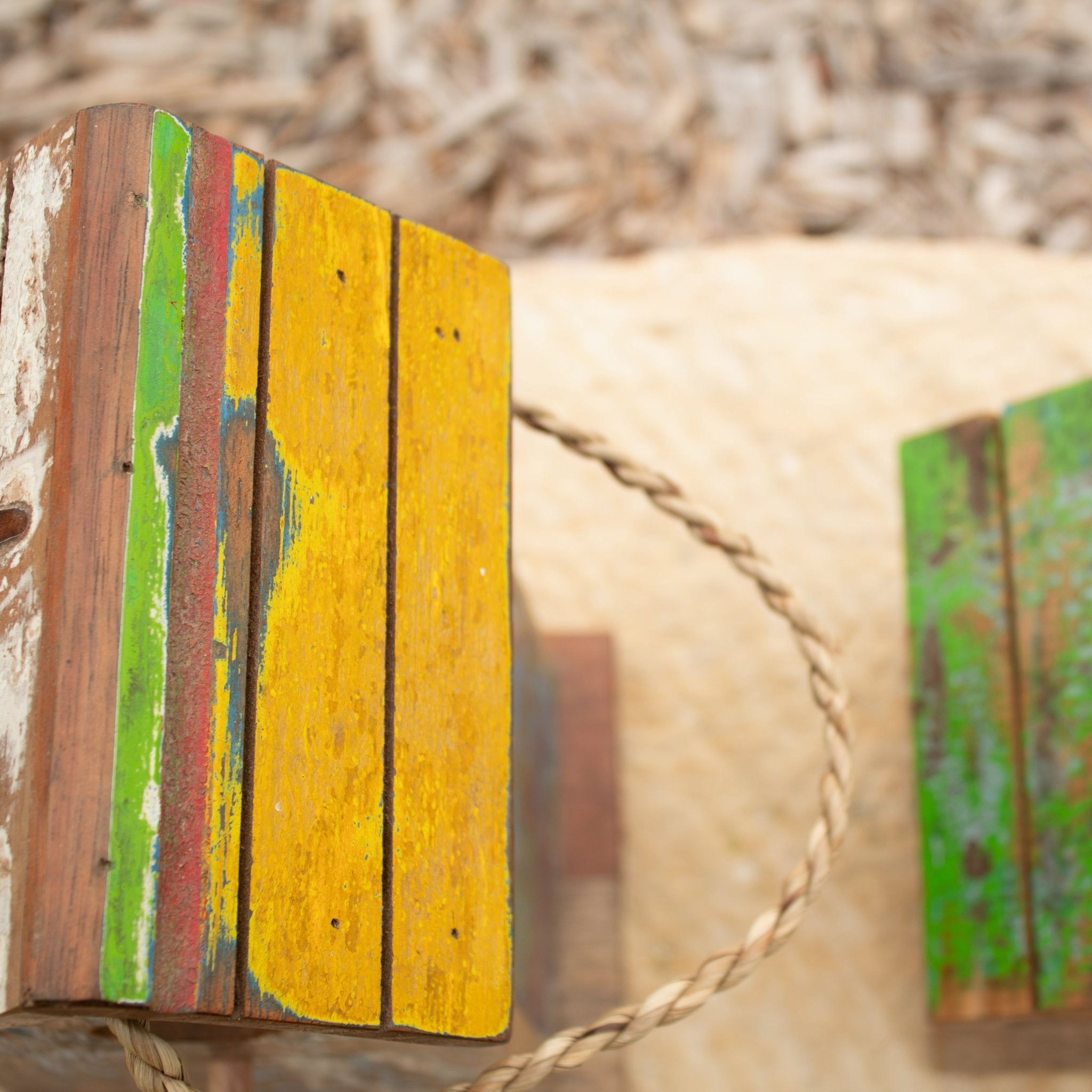 Wooden Bird House - Solange & Frances