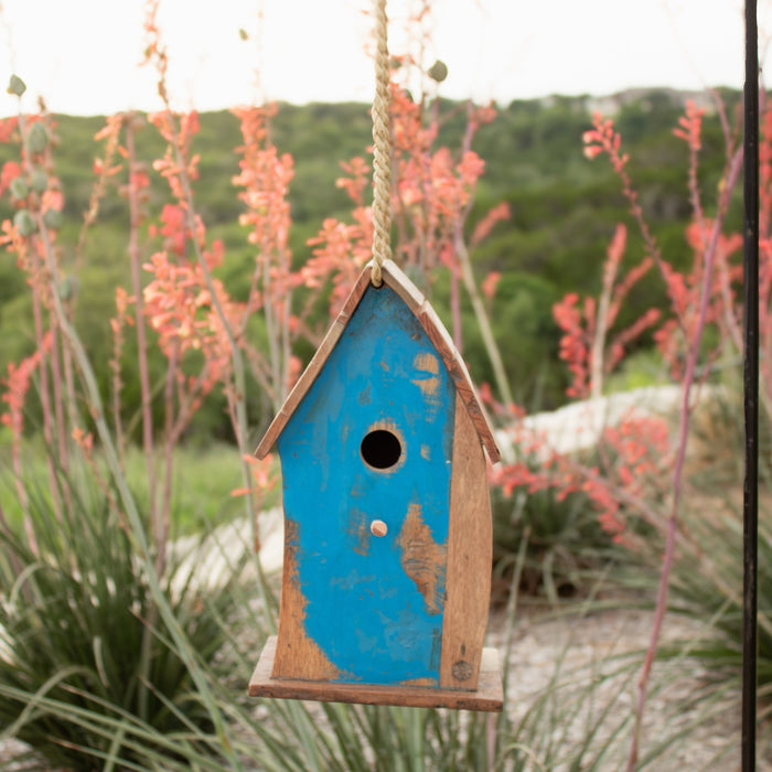 Wooden Bird House - Solange & Frances