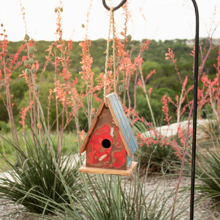 Wooden Bird House - Solange & Frances