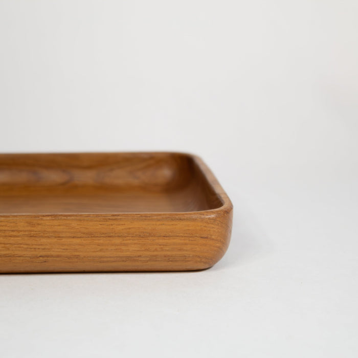 Wooden Teak Tray - Rectangular - Solange & Frances