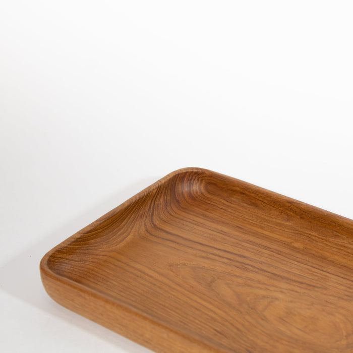 Wooden Teak Tray - Rectangular - Solange & Frances