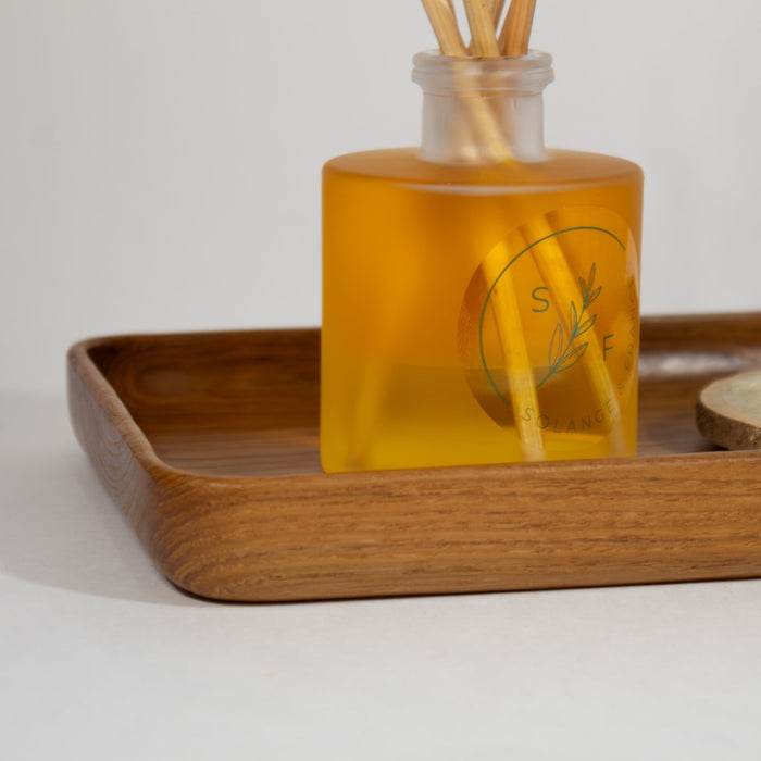 Wooden Teak Tray - Rectangular - Solange & Frances