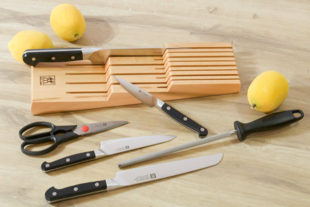 Zwilling Pro 7 - Pc Drawer Knife Block - Solange & Frances
