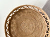 Rattan Round Zig - Zag Tray - Solange & Frances