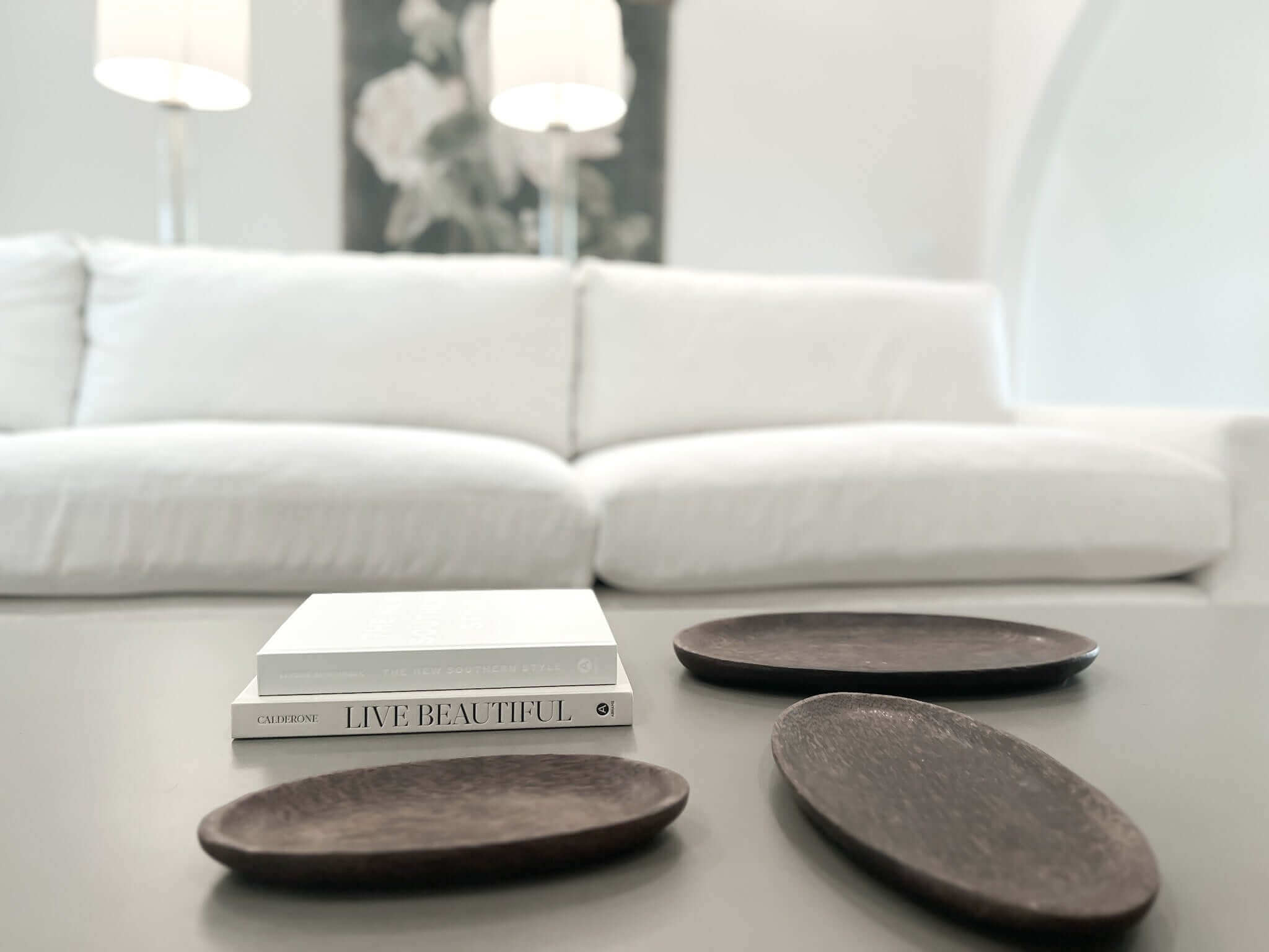 Wood Oval Tray Trio - Solange & Frances